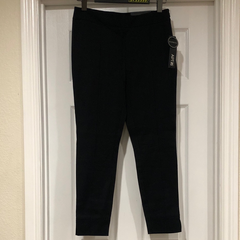 Apt. 9 Modern Fit Women’s ' Black Ponte Stretch Pants